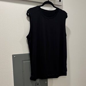 Sleeveless Black Top
